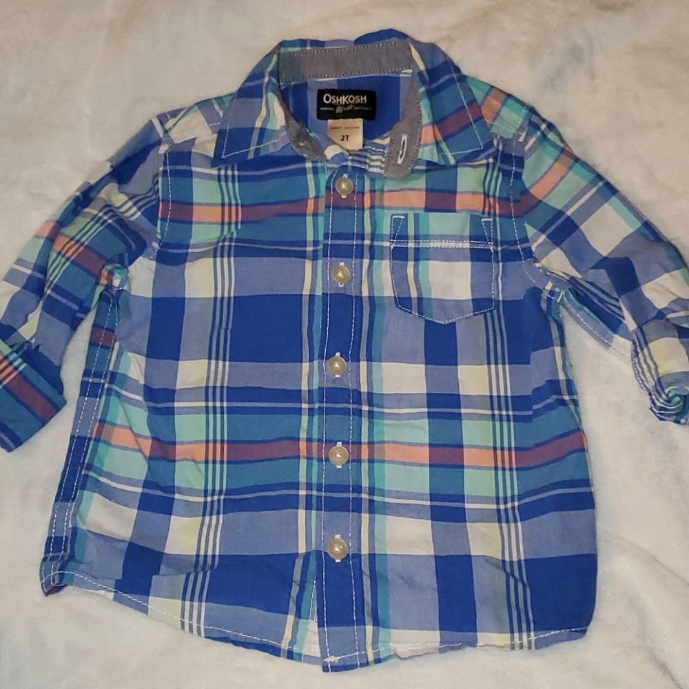 2t  long sleeve button down